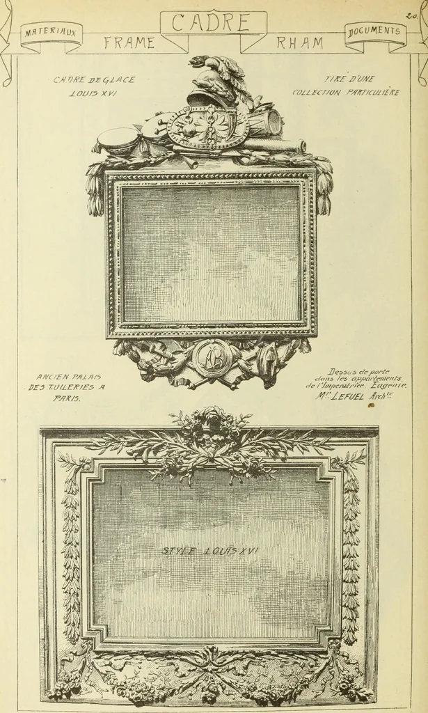 An illustration from Materials and documents of architecture and sculpture : classified alphabetically, 1915, leaf 123
