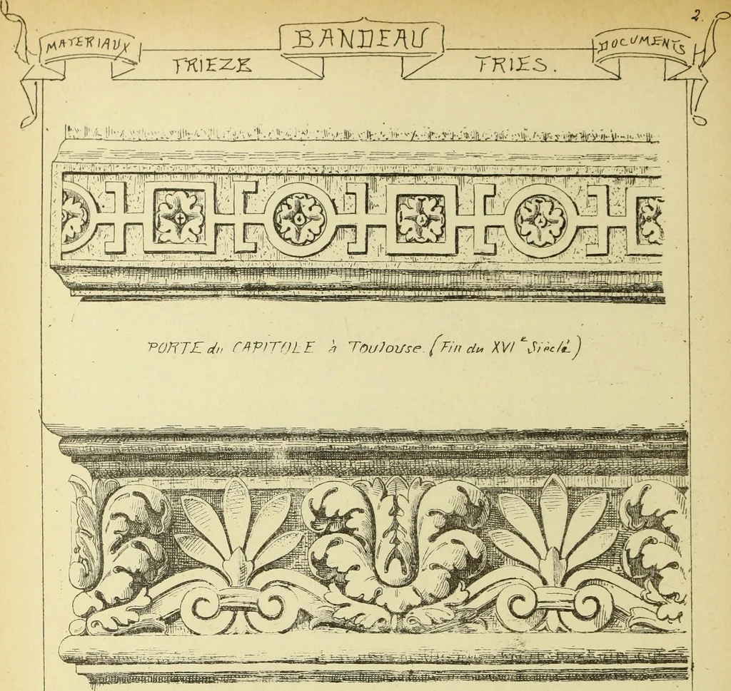 An illustration from Materials and documents of architecture and sculpture : classified alphabetically, 1915, leaf 137
