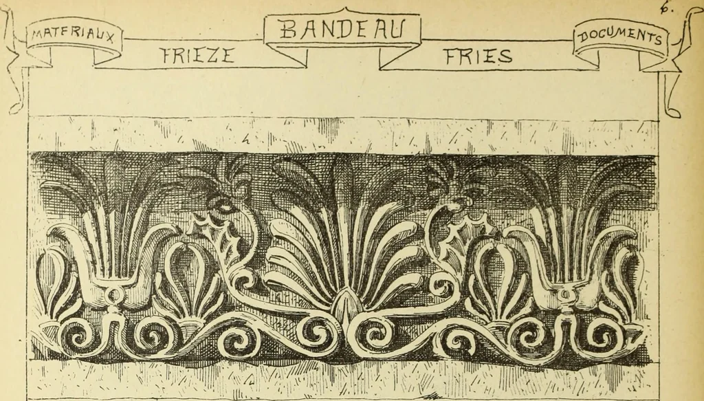 An illustration from Materials and documents of architecture and sculpture : classified alphabetically, 1915, leaf 141