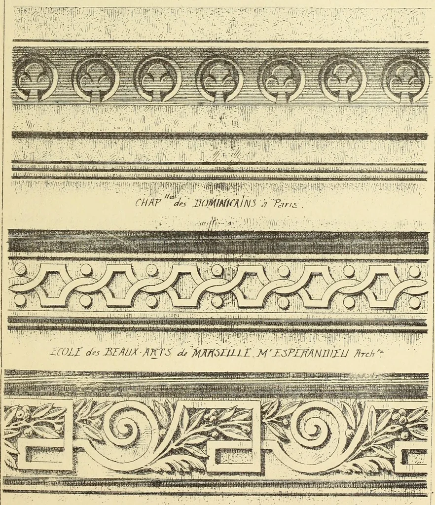 An illustration from Materials and documents of architecture and sculpture : classified alphabetically, 1915, leaf 142