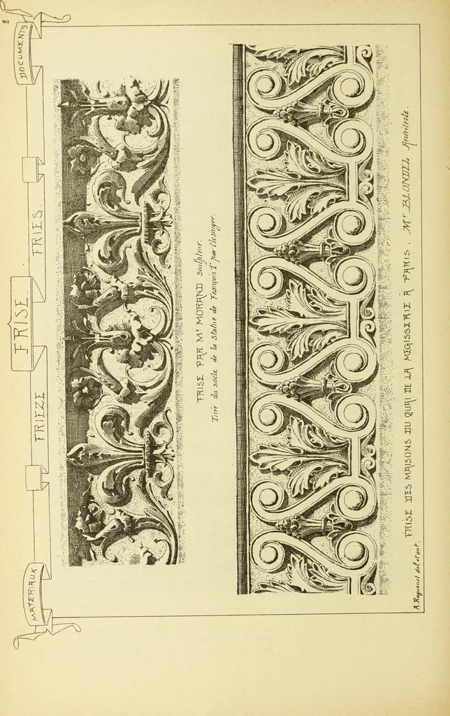 An illustration from Materials and documents of architecture and sculpture : classified alphabetically, 1915, leaf 145