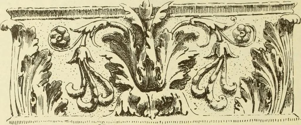 An illustration from Materials and documents of architecture and sculpture : classified alphabetically, 1915, leaf 147