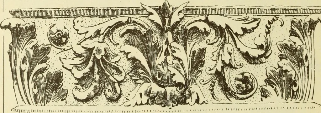 An illustration from Materials and documents of architecture and sculpture : classified alphabetically, 1915, leaf 147