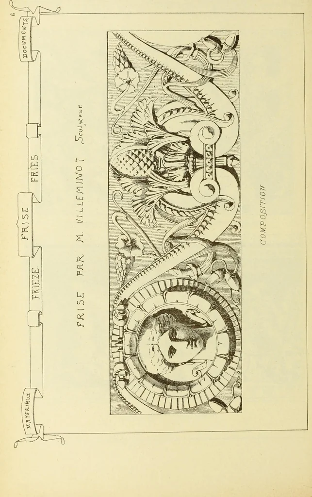 An illustration from Materials and documents of architecture and sculpture : classified alphabetically, 1915, leaf 149