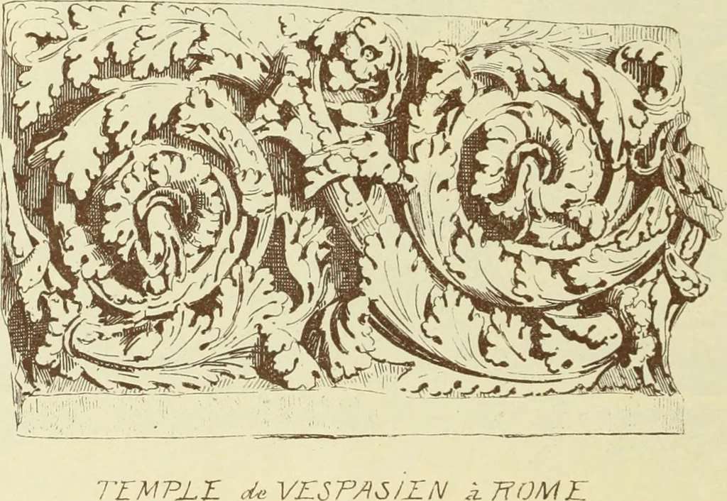 An illustration from Materials and documents of architecture and sculpture : classified alphabetically, 1915, leaf 157
