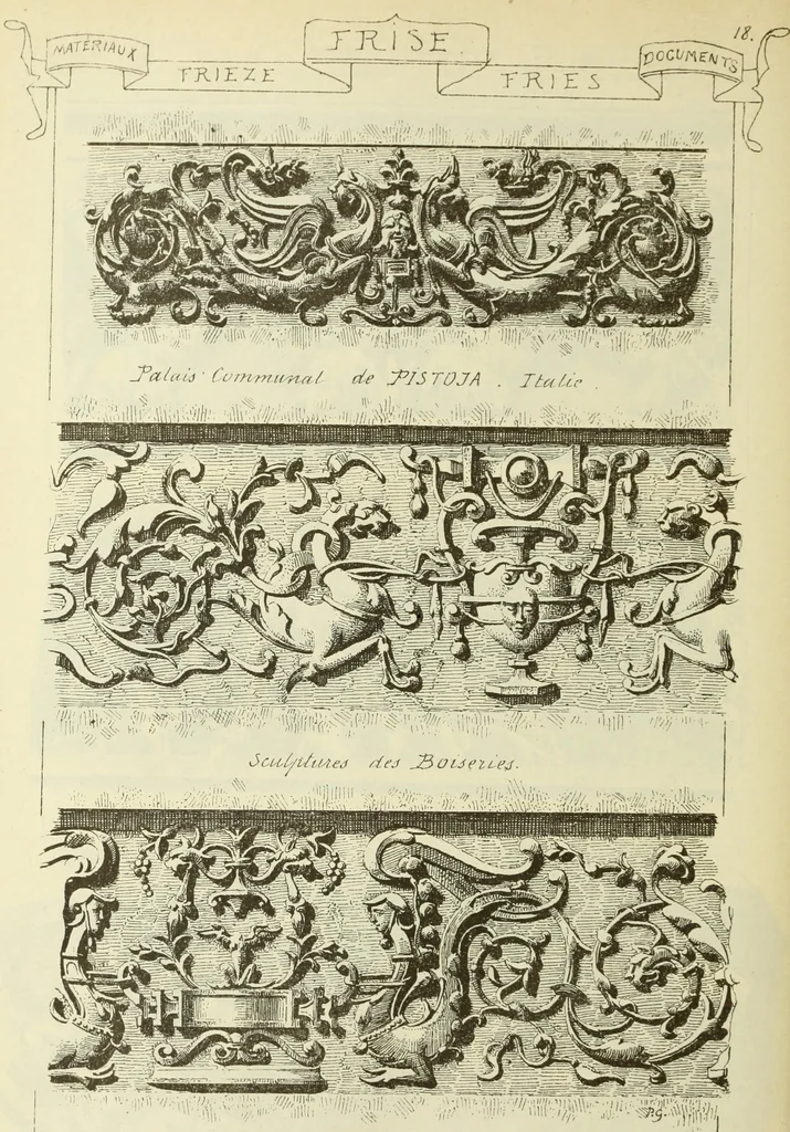 An illustration from Materials and documents of architecture and sculpture : classified alphabetically, 1915, leaf 161