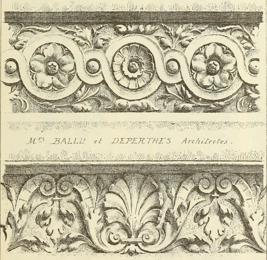 An illustration from Materials and documents of architecture and sculpture : classified alphabetically, 1915, leaf 162