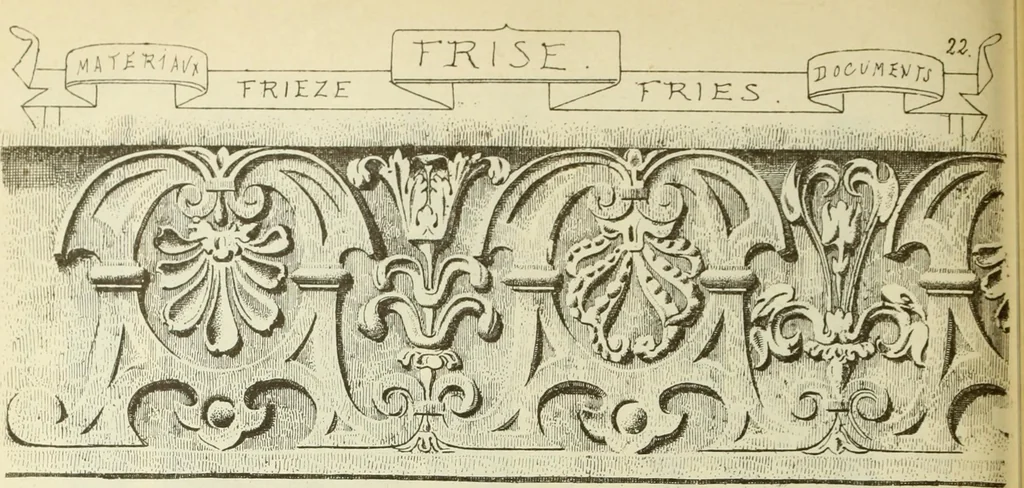 An illustration from Materials and documents of architecture and sculpture : classified alphabetically, 1915, leaf 165