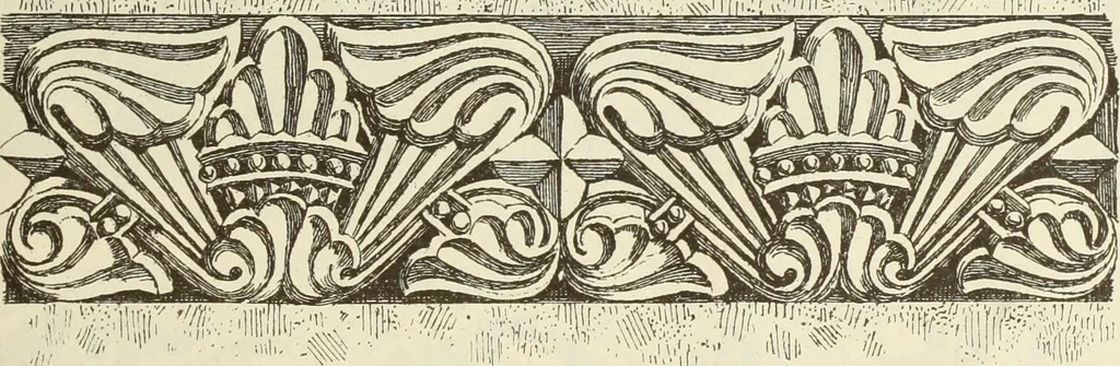 An illustration from Materials and documents of architecture and sculpture : classified alphabetically, 1915, leaf 166