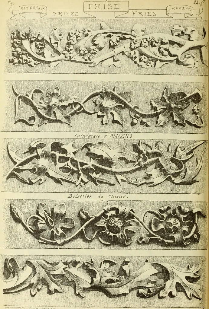 An illustration from Materials and documents of architecture and sculpture : classified alphabetically, 1915, leaf 167