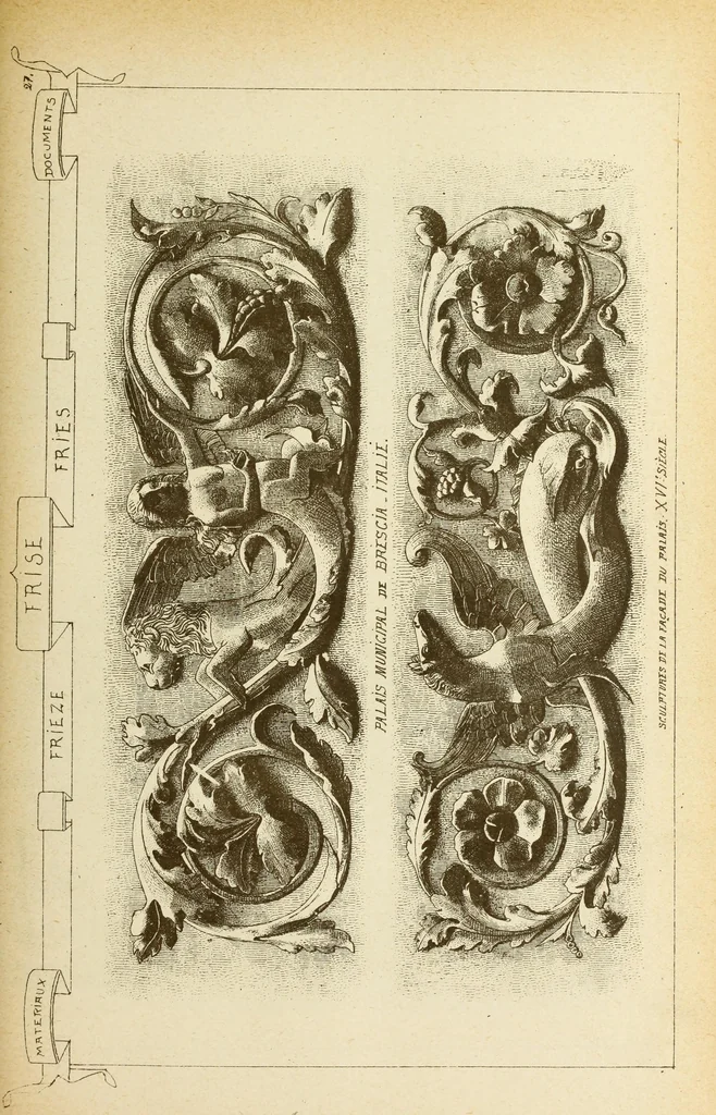 An illustration from Materials and documents of architecture and sculpture : classified alphabetically, 1915, leaf 170