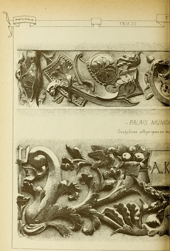 An illustration from Materials and documents of architecture and sculpture : classified alphabetically, 1915, leaf 171