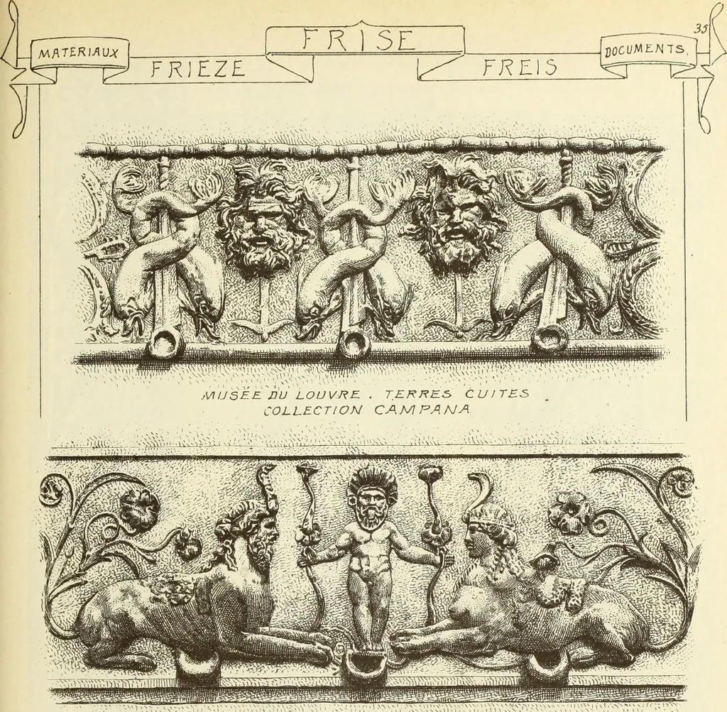 An illustration from Materials and documents of architecture and sculpture : classified alphabetically, 1915, leaf 178