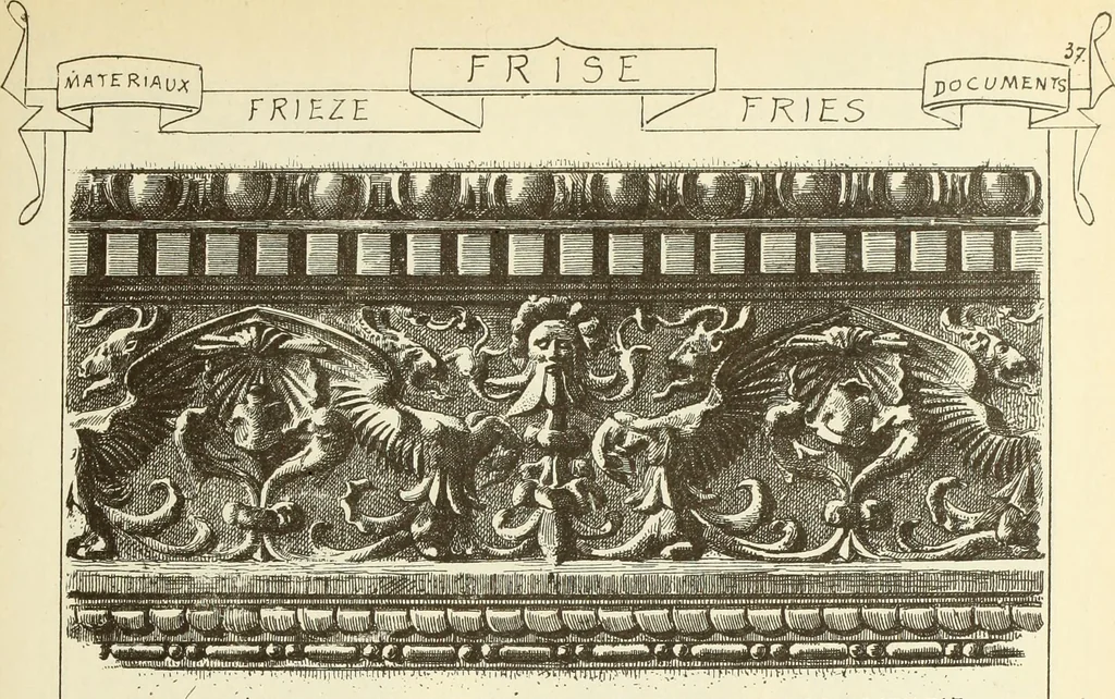 An illustration from Materials and documents of architecture and sculpture : classified alphabetically, 1915, leaf 180