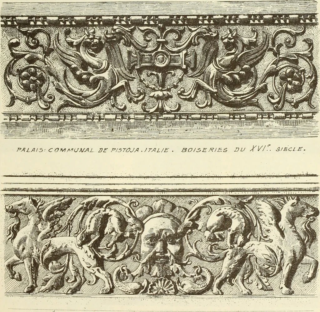 An illustration from Materials and documents of architecture and sculpture : classified alphabetically, 1915, leaf 180