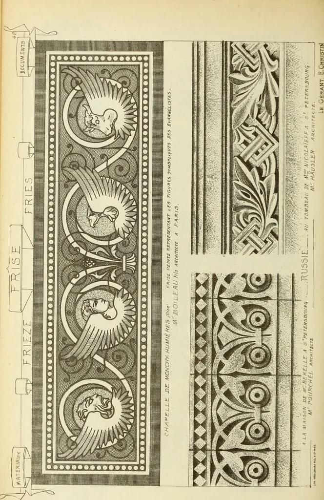 An illustration from Materials and documents of architecture and sculpture : classified alphabetically, 1915, leaf 183