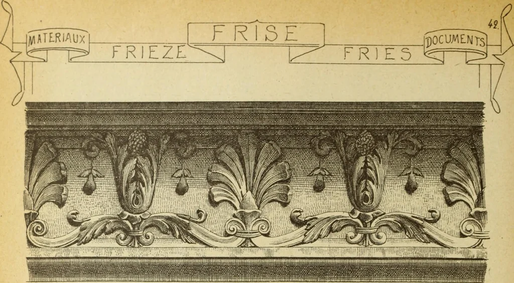 An illustration from Materials and documents of architecture and sculpture : classified alphabetically, 1915, leaf 185