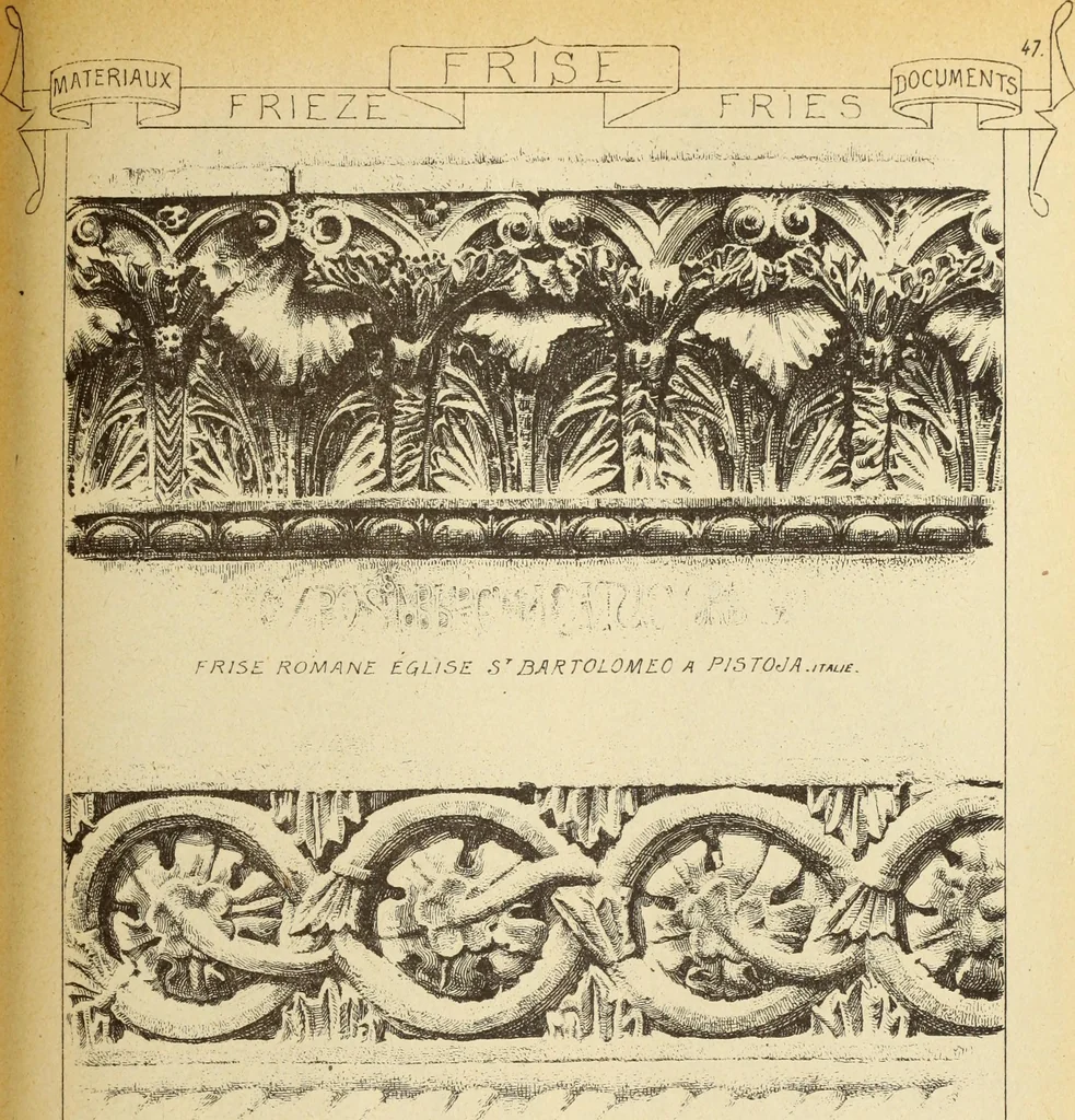 An illustration from Materials and documents of architecture and sculpture : classified alphabetically, 1915, leaf 190