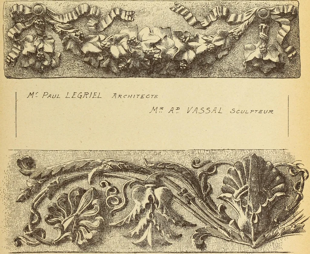 An illustration from Materials and documents of architecture and sculpture : classified alphabetically, 1915, leaf 192