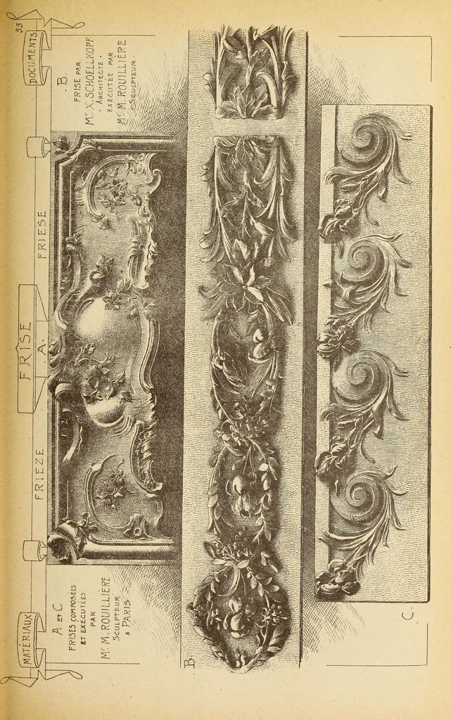 An illustration from Materials and documents of architecture and sculpture : classified alphabetically, 1915, leaf 198