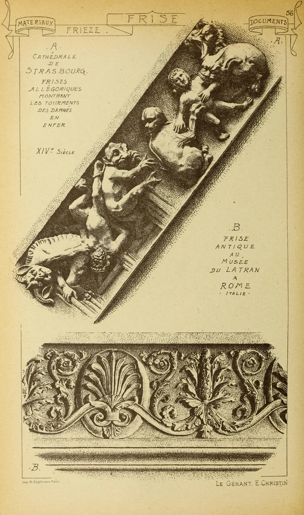 An illustration from Materials and documents of architecture and sculpture : classified alphabetically, 1915, leaf 199
