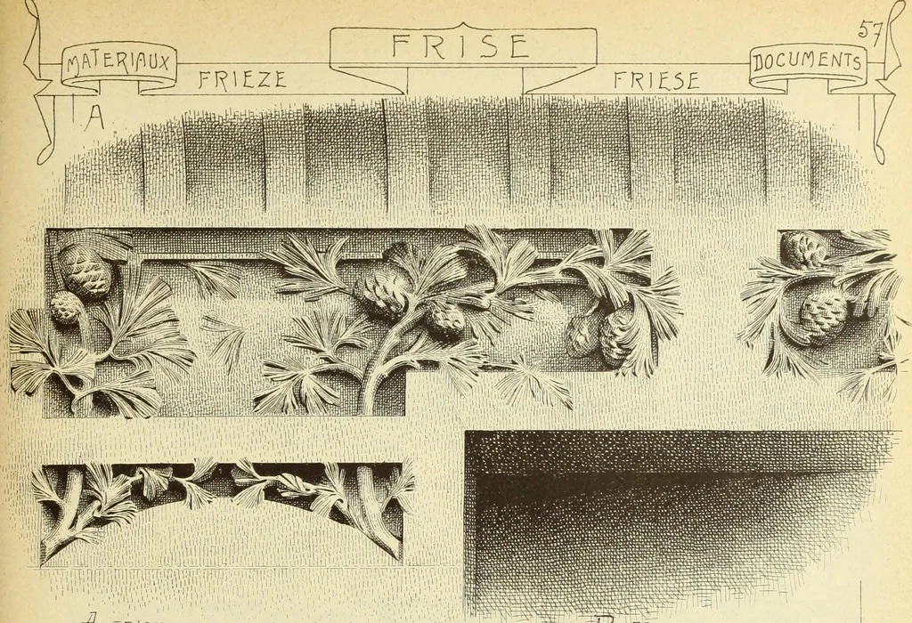 An illustration from Materials and documents of architecture and sculpture : classified alphabetically, 1915, leaf 200