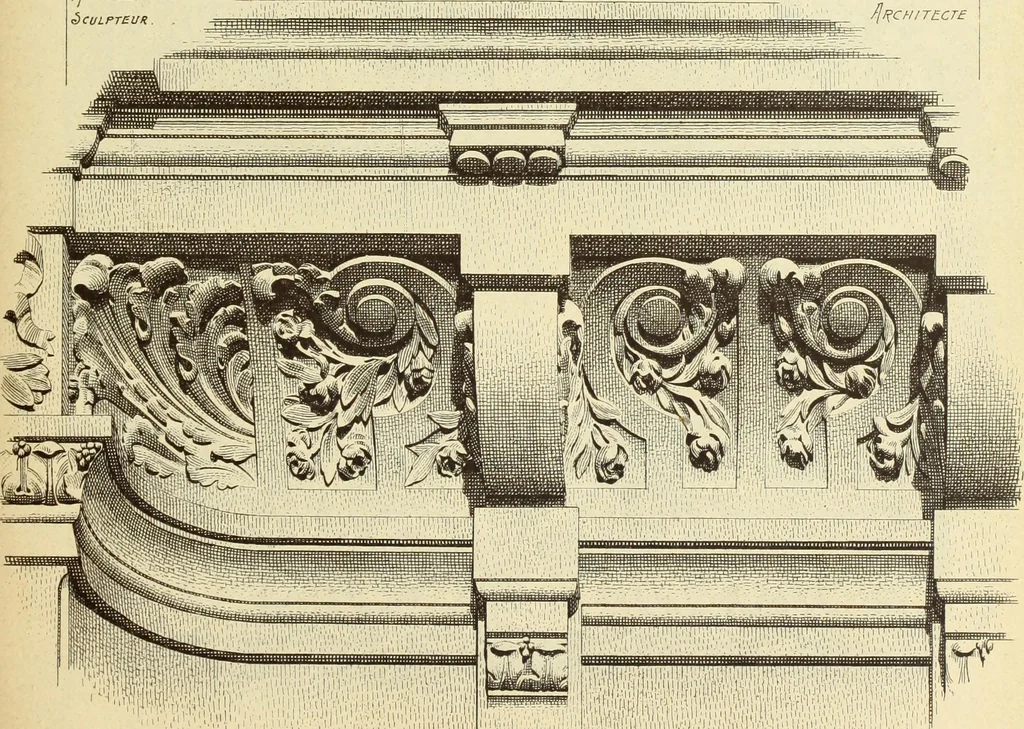 An illustration from Materials and documents of architecture and sculpture : classified alphabetically, 1915, leaf 200