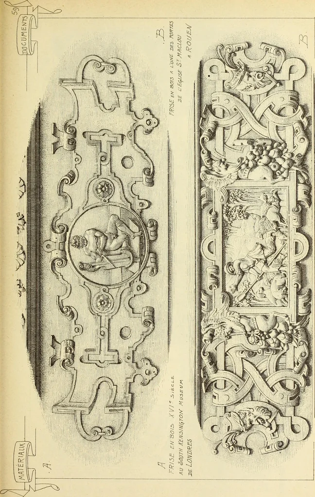 An illustration from Materials and documents of architecture and sculpture : classified alphabetically, 1915, leaf 202