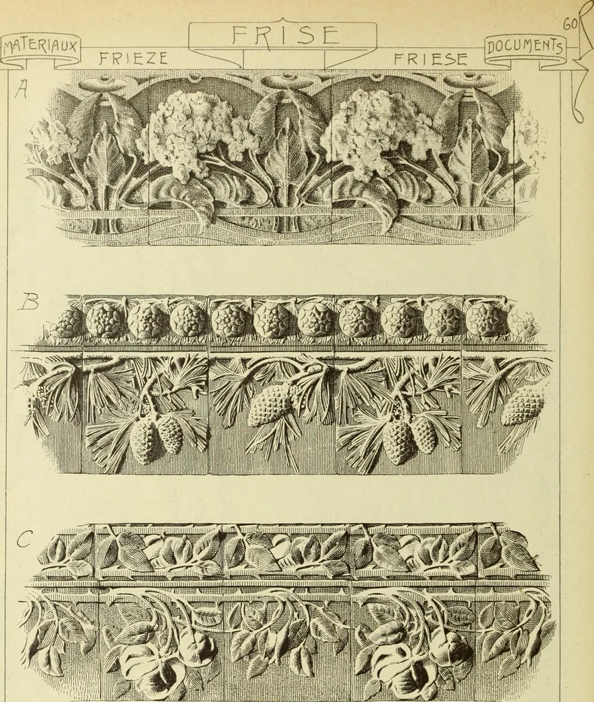An illustration from Materials and documents of architecture and sculpture : classified alphabetically, 1915, leaf 203