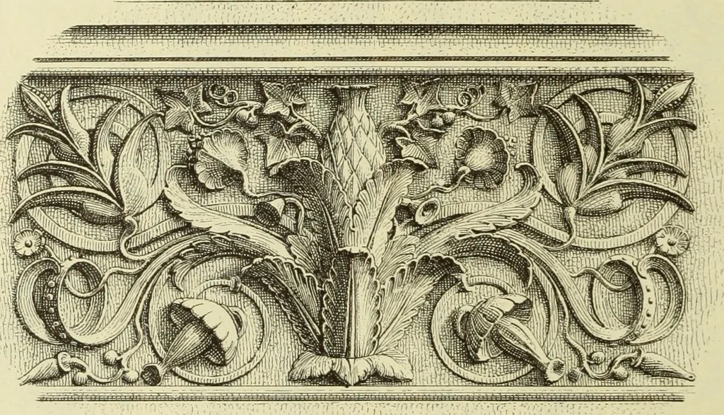 An illustration from Materials and documents of architecture and sculpture : classified alphabetically, 1915, leaf 205