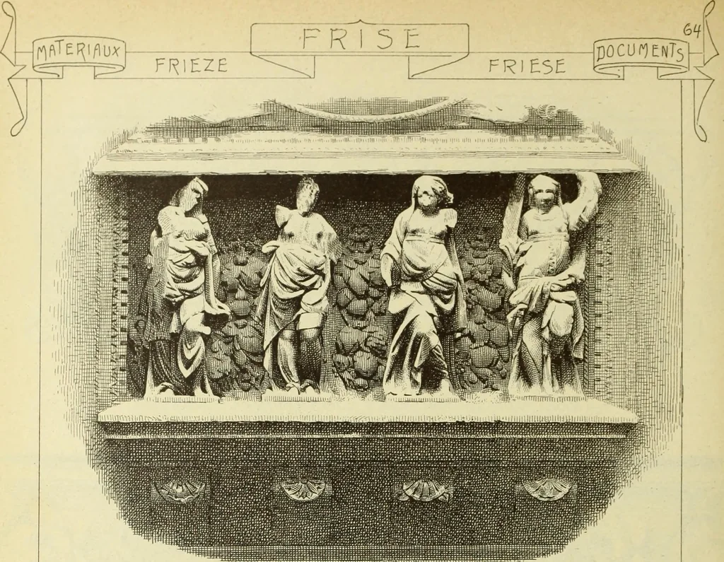 An illustration from Materials and documents of architecture and sculpture : classified alphabetically, 1915, leaf 207