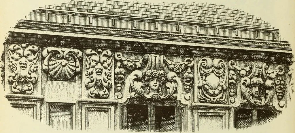 An illustration from Materials and documents of architecture and sculpture : classified alphabetically, 1915, leaf 209