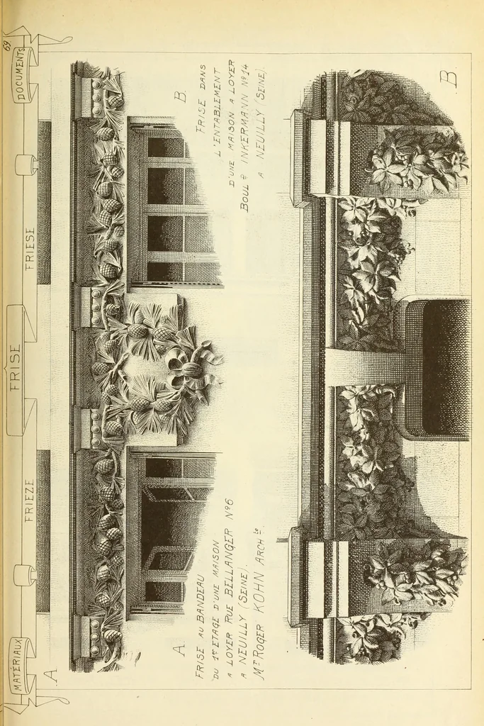 An illustration from Materials and documents of architecture and sculpture : classified alphabetically, 1915, leaf 212