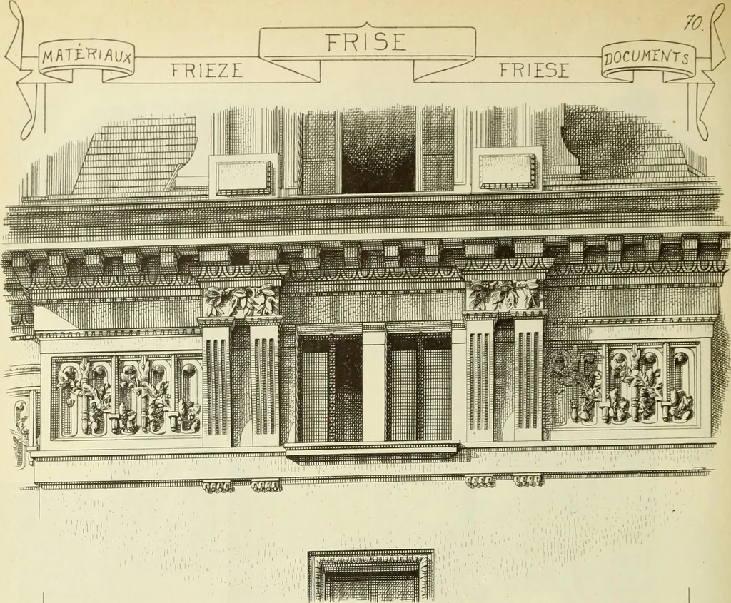 An illustration from Materials and documents of architecture and sculpture : classified alphabetically, 1915, leaf 213