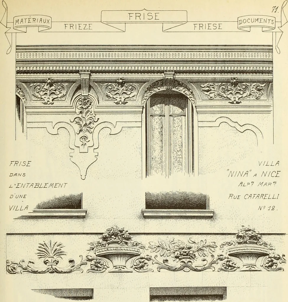 An illustration from Materials and documents of architecture and sculpture : classified alphabetically, 1915, leaf 214