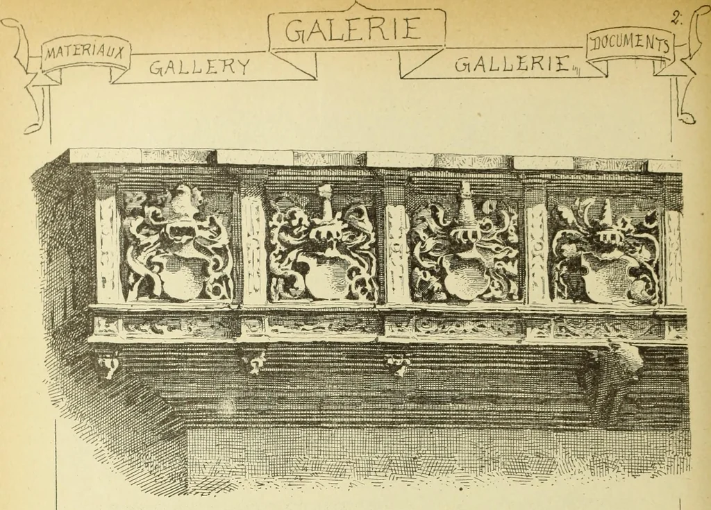 An illustration from Materials and documents of architecture and sculpture : classified alphabetically, 1915, leaf 217
