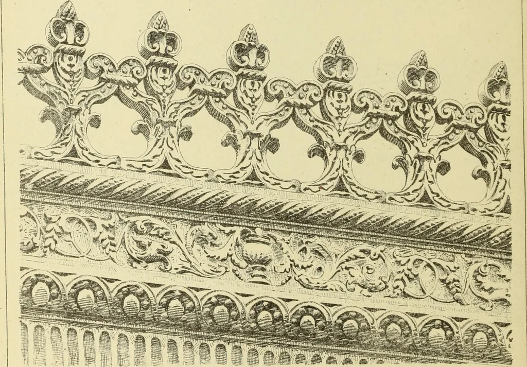 An illustration from Materials and documents of architecture and sculpture : classified alphabetically, 1915, leaf 217