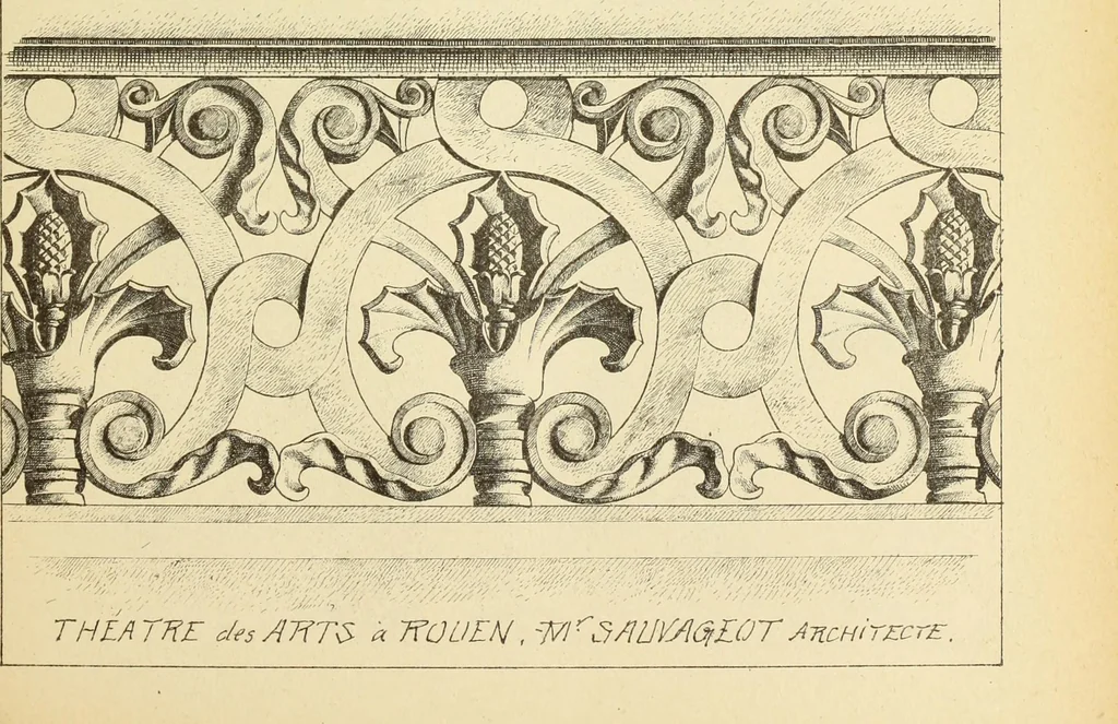 An illustration from Materials and documents of architecture and sculpture : classified alphabetically, 1915, leaf 218