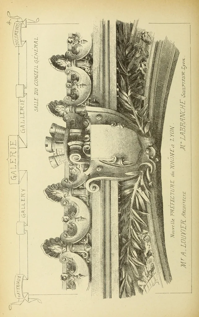 An illustration from Materials and documents of architecture and sculpture : classified alphabetically, 1915, leaf 219