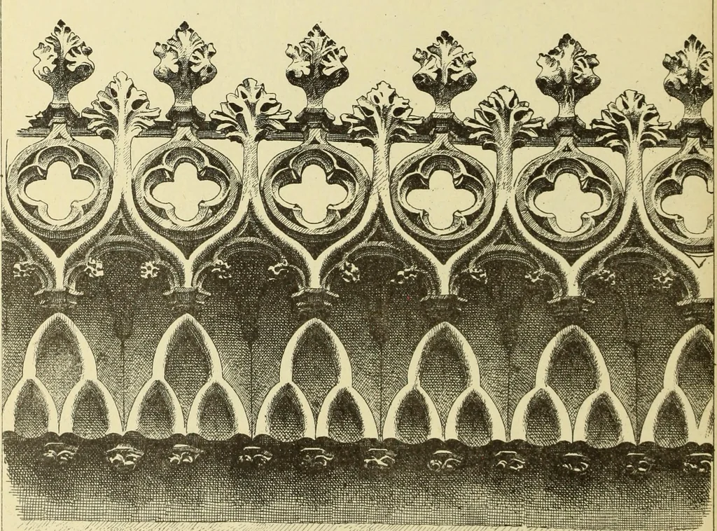 An illustration from Materials and documents of architecture and sculpture : classified alphabetically, 1915, leaf 221