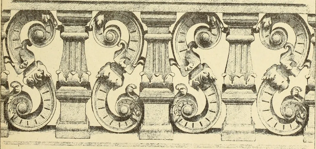 An illustration from Materials and documents of architecture and sculpture : classified alphabetically, 1915, leaf 222