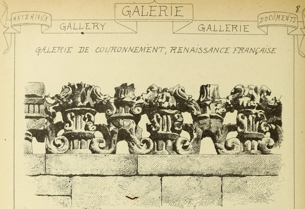 An illustration from Materials and documents of architecture and sculpture : classified alphabetically, 1915, leaf 223