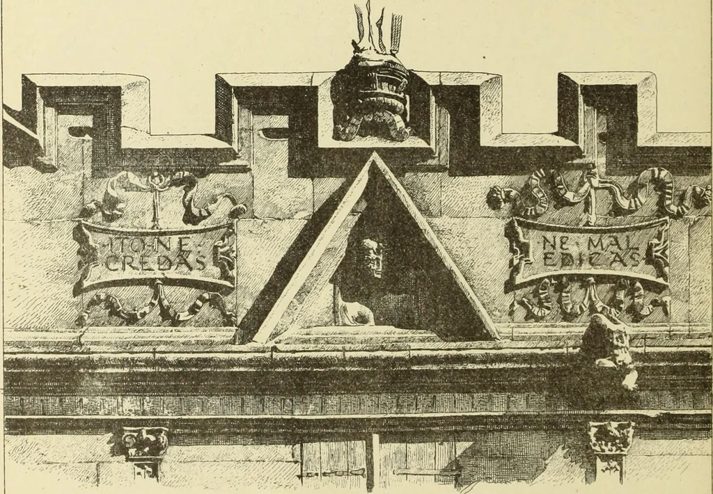 An illustration from Materials and documents of architecture and sculpture : classified alphabetically, 1915, leaf 223