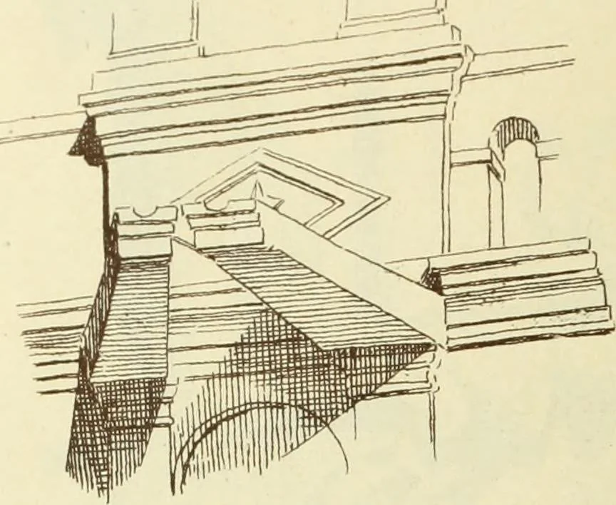 An illustration from Materials and documents of architecture and sculpture : classified alphabetically, 1915, leaf 229