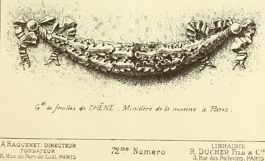 An illustration from Materials and documents of architecture and sculpture : classified alphabetically, 1915, leaf 256