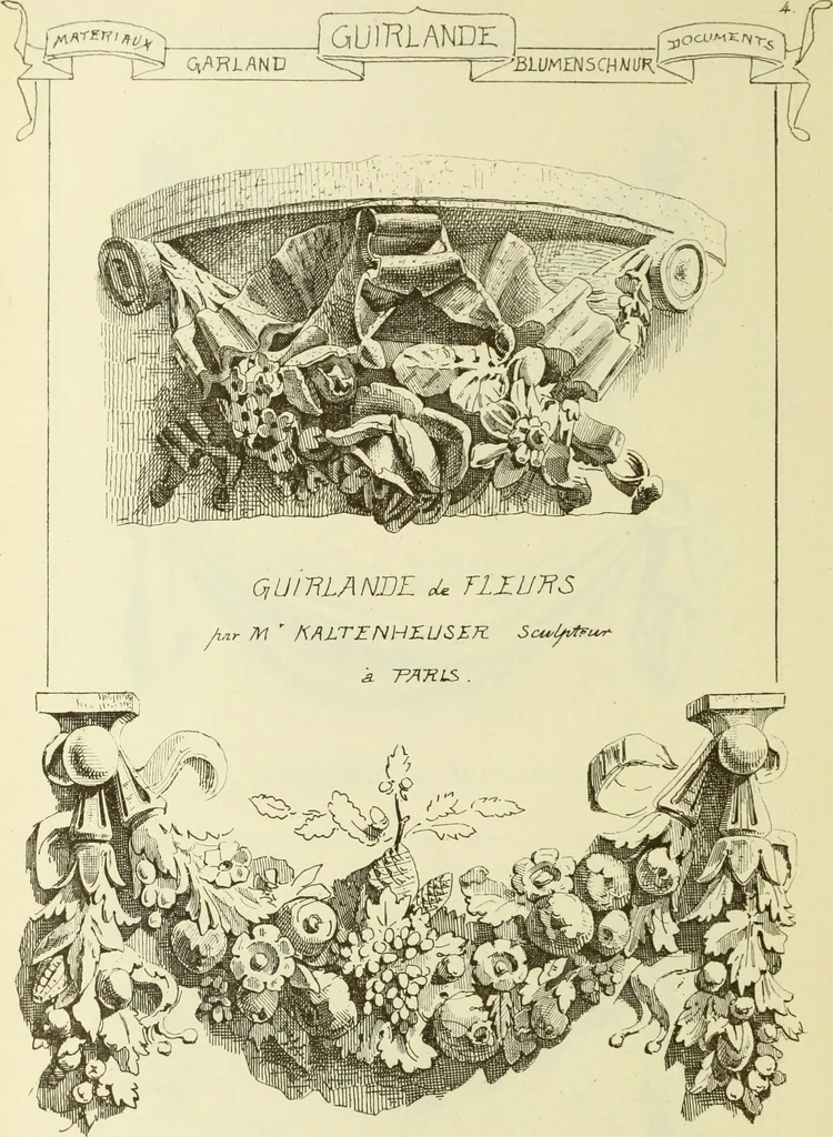 An illustration from Materials and documents of architecture and sculpture : classified alphabetically, 1915, leaf 259