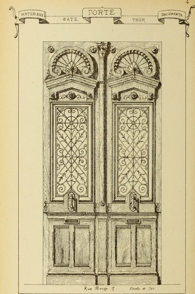 An illustration from Materials and documents of architecture and sculpture : classified alphabetically, 1915, leaf 275