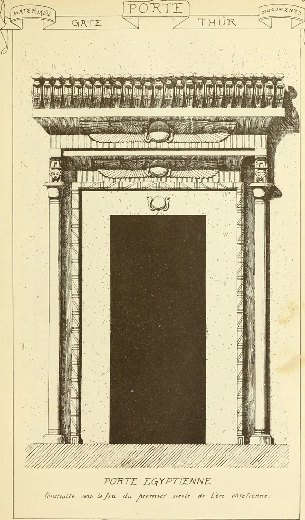 An illustration from Materials and documents of architecture and sculpture : classified alphabetically, 1915, leaf 280