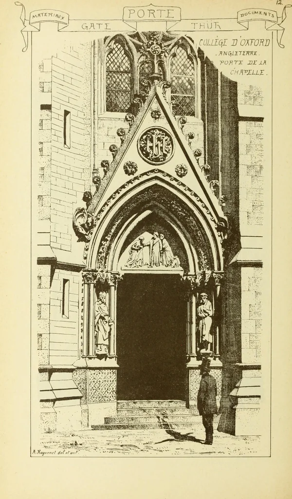 An illustration from Materials and documents of architecture and sculpture : classified alphabetically, 1915, leaf 283