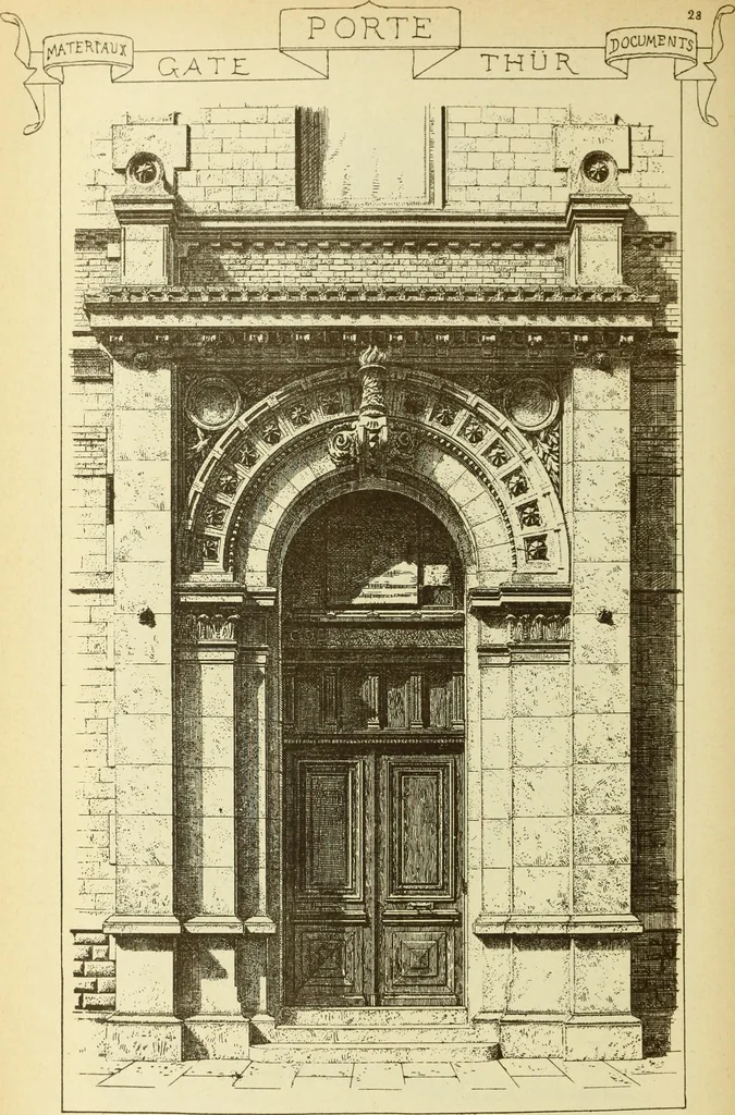 An illustration from Materials and documents of architecture and sculpture : classified alphabetically, 1915, leaf 299